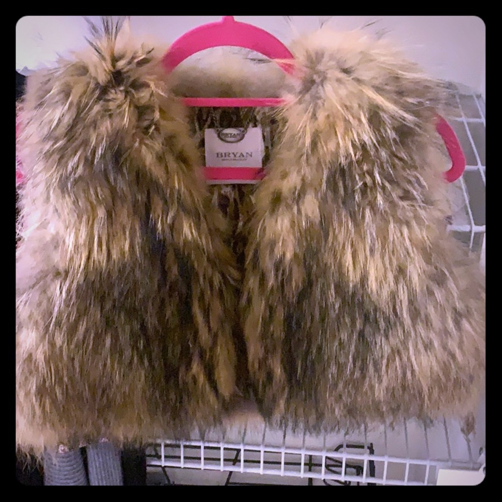 Bryan Bradley badger fur vest